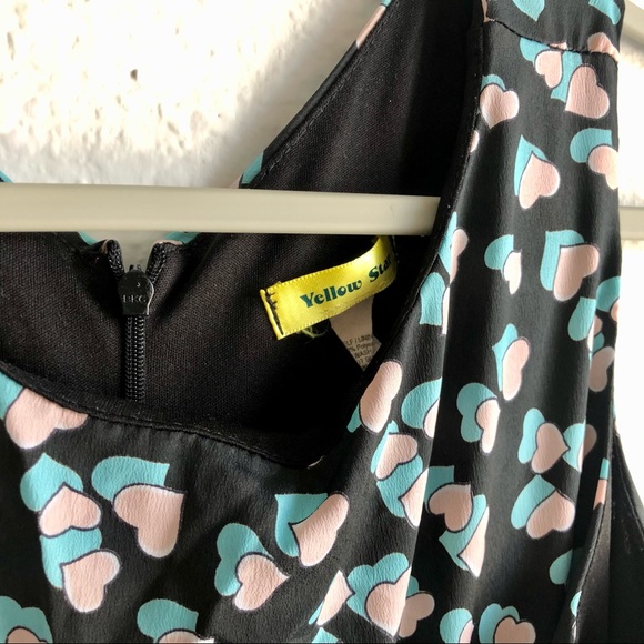 **SOLD** Modcloth navy heart pattern a line dress - Picture 6 of 8